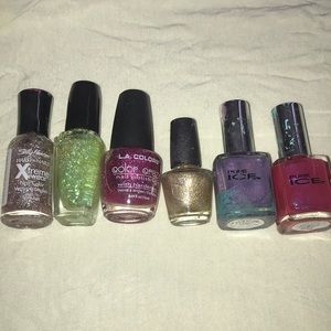 6 Shimmers —Nail polish (Multiple Colors)